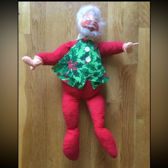 RARE Vintage Mobilitee Annalee Christmas Holiday 20” Santa Claus, Made In USA - Picture 3 of 6